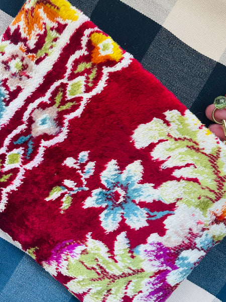 Italian velvet: Pattern play