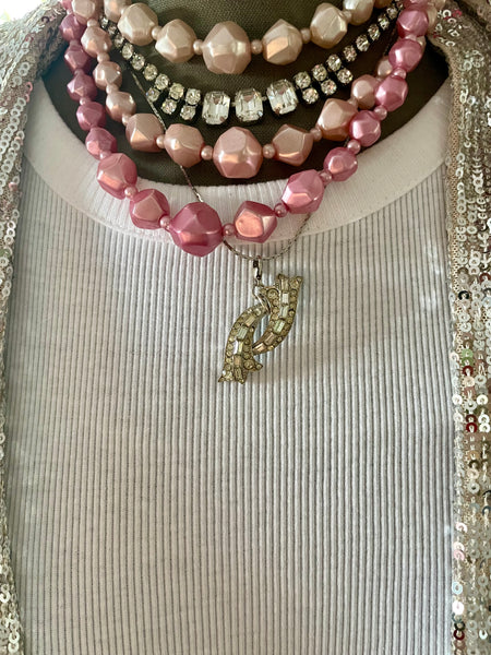 Shine bright rhinestone charm