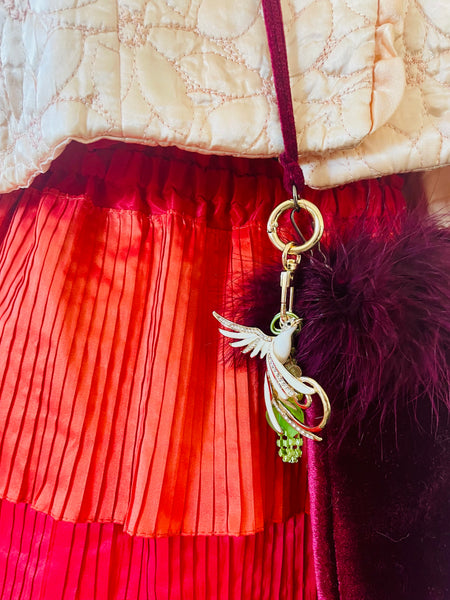 Bag charm: birdy