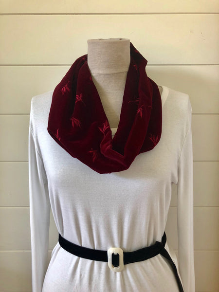 luxe velvet scarf