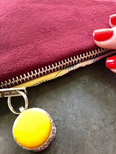 patch perfection - maroon