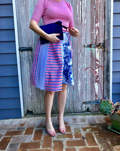 pink and blue beauty
