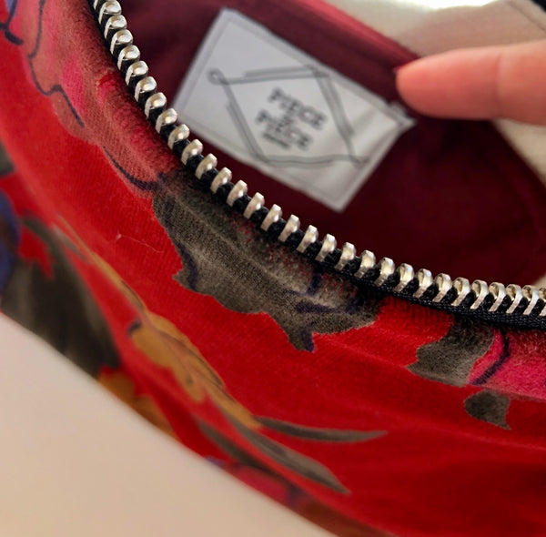 velvet floral arrangement