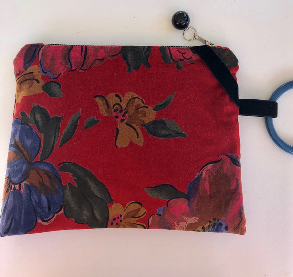 velvet floral arrangement