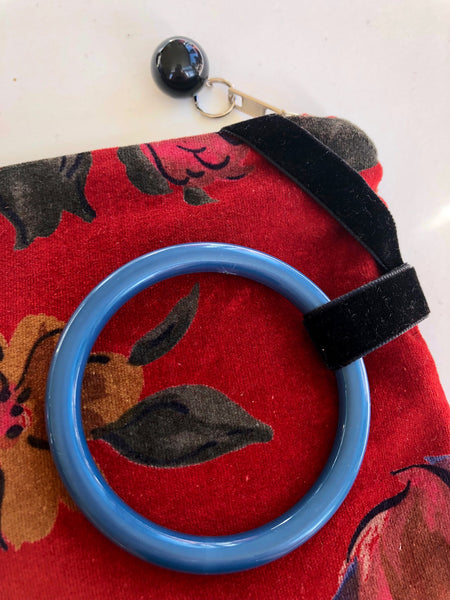 velvet floral arrangement