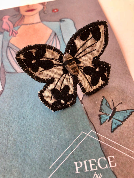 Parisian butterfly ring