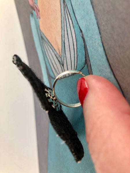 Parisian butterfly ring