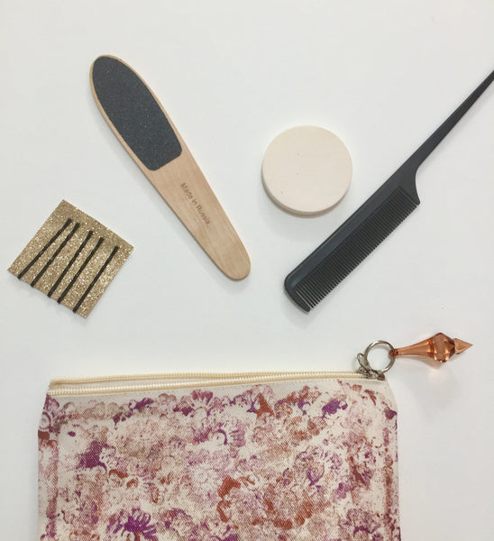 sparkle cosmetic bag