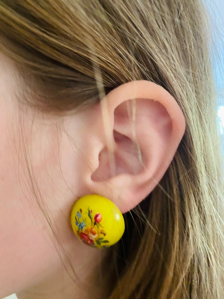 Bloom vintage earrings