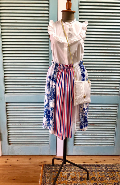 pink and blue beauty