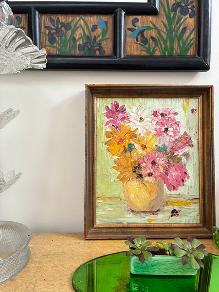 Flowers in bloom: Unknown artist