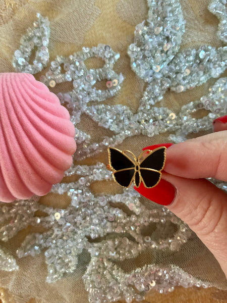 Vintage butterfly ring