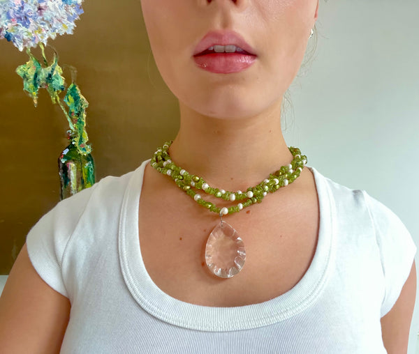 Chandelier: Green glory