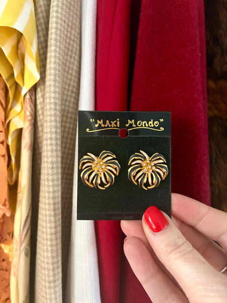 Vintage deadstock earrings