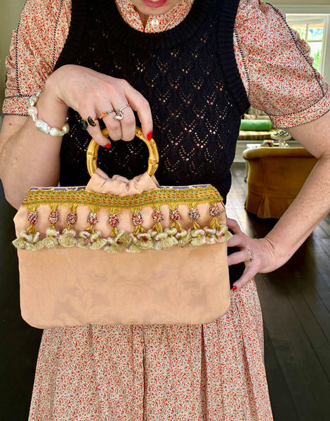 French tassel + bamboo