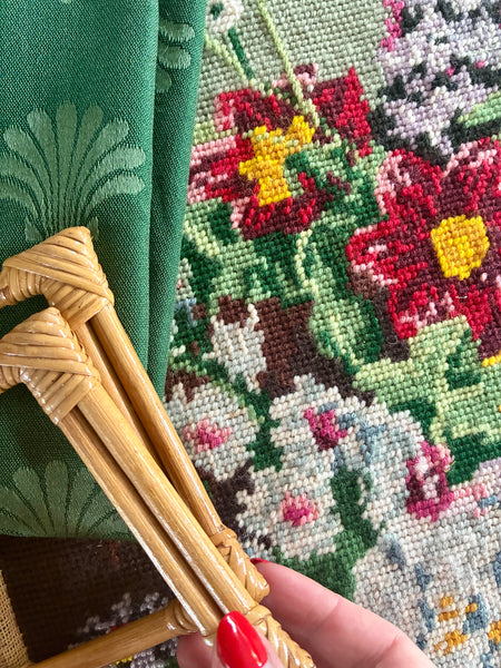 Tapestry tote: blooming