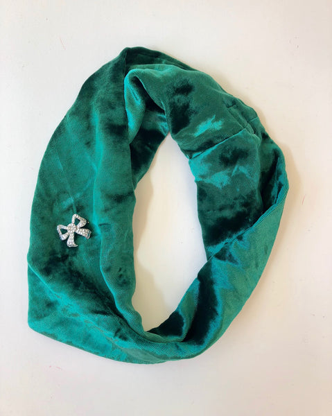 emerald green forever scarf