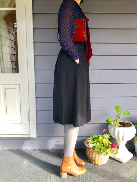 velvet floral arrangement