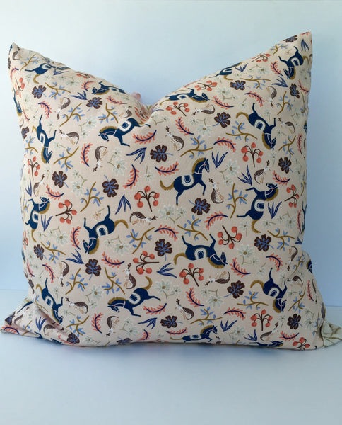 stop horsing around cushion